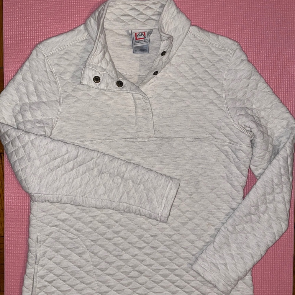Cream Avalanche Lightweight Pullover